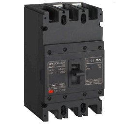 FGM6DC 3PLC 320 125A 3 Pole DC Molded Case Circuit Breaker (MCCB) - Fixed Type, 25kA, 125 Amp, 1500VDC, 3-Pole Connecting Type - Ideal for Solar Power Systems, EV Charging Stations & Industrial Applications