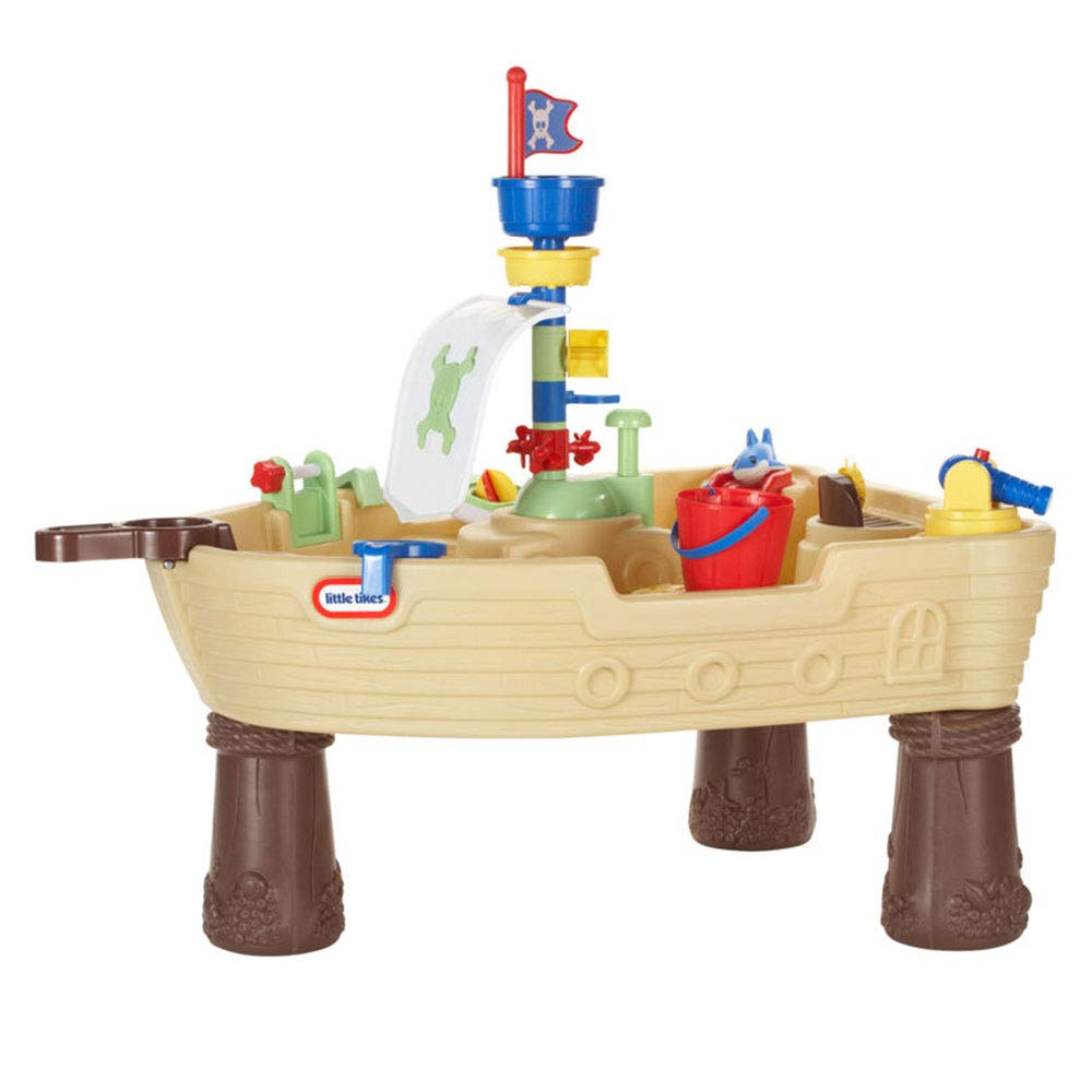 Little Tikes Anchors Away Pirate Ship Playset - Amazon Exclusive Toy for Kids | Outdoor & Indoor Play, Imaginative Adventures, Backyard Fun