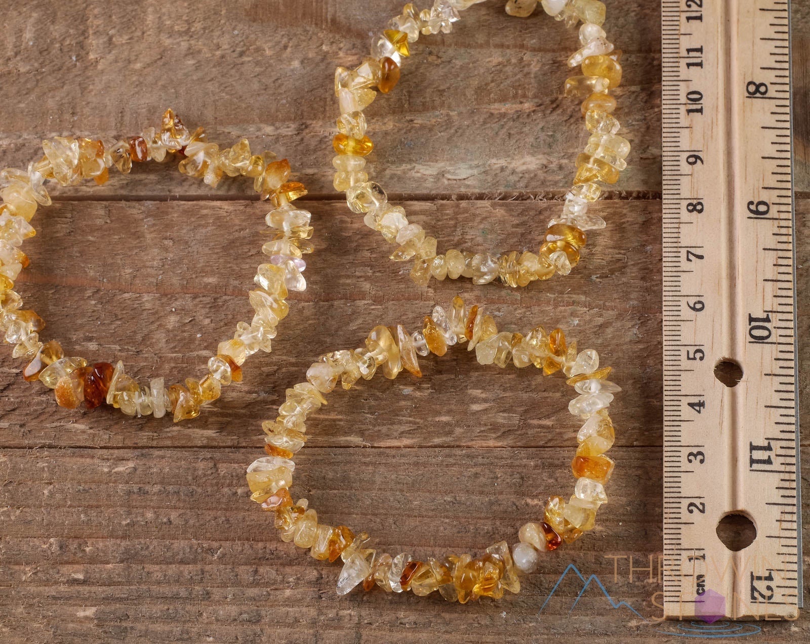 Natural CITRINE Crystal Chip Bead Bracelet - Handmade Birthstone Jewelry for Women, Healing Stone for Wealth & Positivity | Perfect for Meditation, Gifts & Spiritual Healing