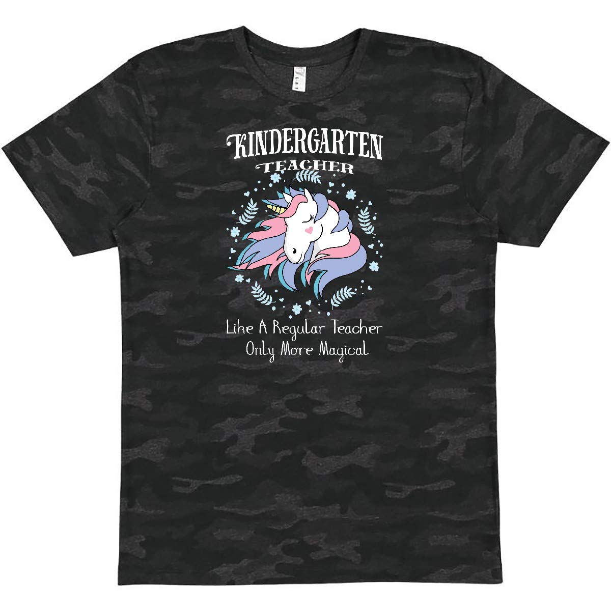 **Inktastic Magical Unicorn Kindergarten Teacher T-Shirt - Cute & Comfortable Tee for Teachers, Kids & Unicorn Lovers - Perfect for Classroom, Gifts & Casual Wear**