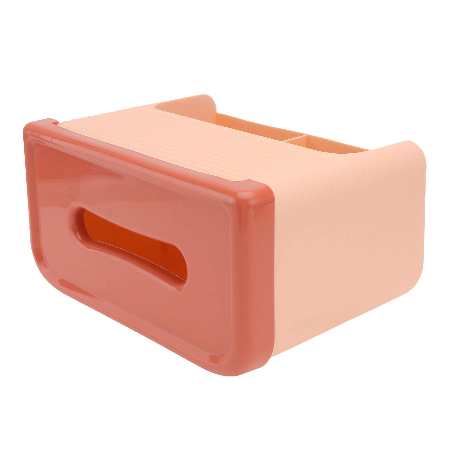 YARNOW Tissue Box Holder - 1pc Multipurpose Desktop Tissue Dispenser & Organizer for Home, Office, and Car Use
