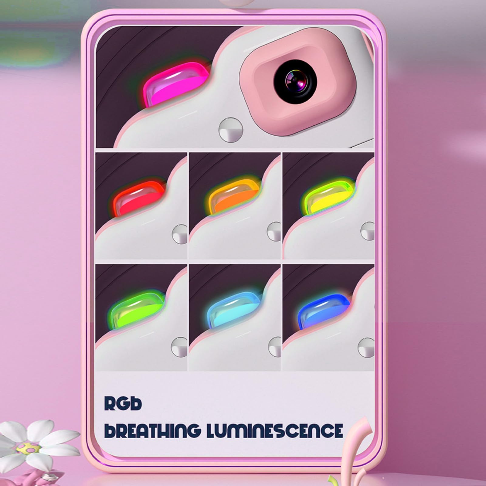 48MP Kids Instant Print Camera with Selfie Mode - 2.4