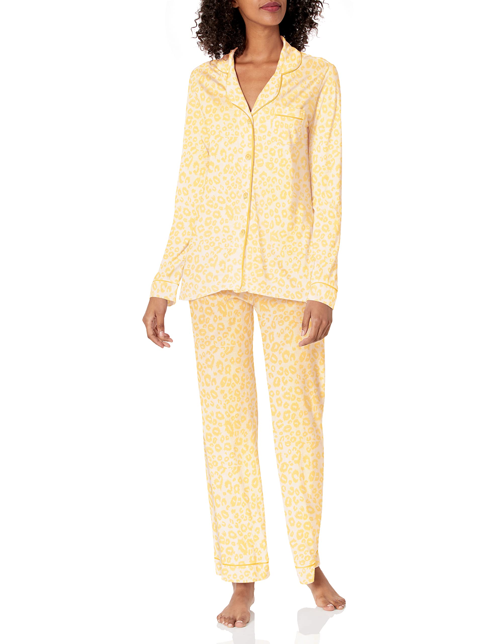 Cosabella Women's Bella Long Sleeve Pajama Set - Soft Cotton Sleepwear for Women, Comfortable Nightwear Set with Button Front (Perfect for Lounging, Sleepovers & Cozy Nights)