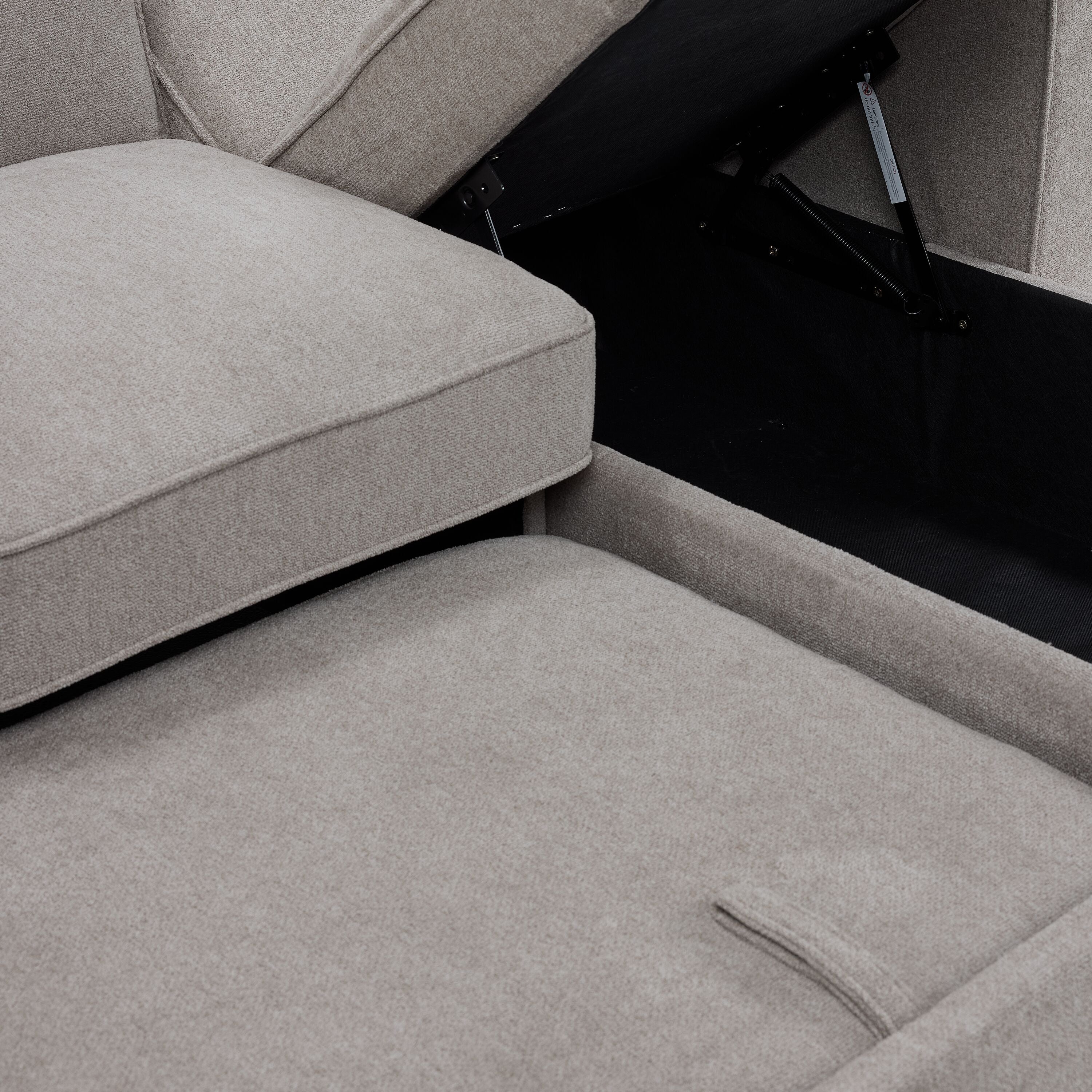 Cielo Reversible Pop Up Sofa Bed - Convertible Guest Bed & Lounge Chair for Small Spaces, Living Room, Dorm, or Camping - Java Color