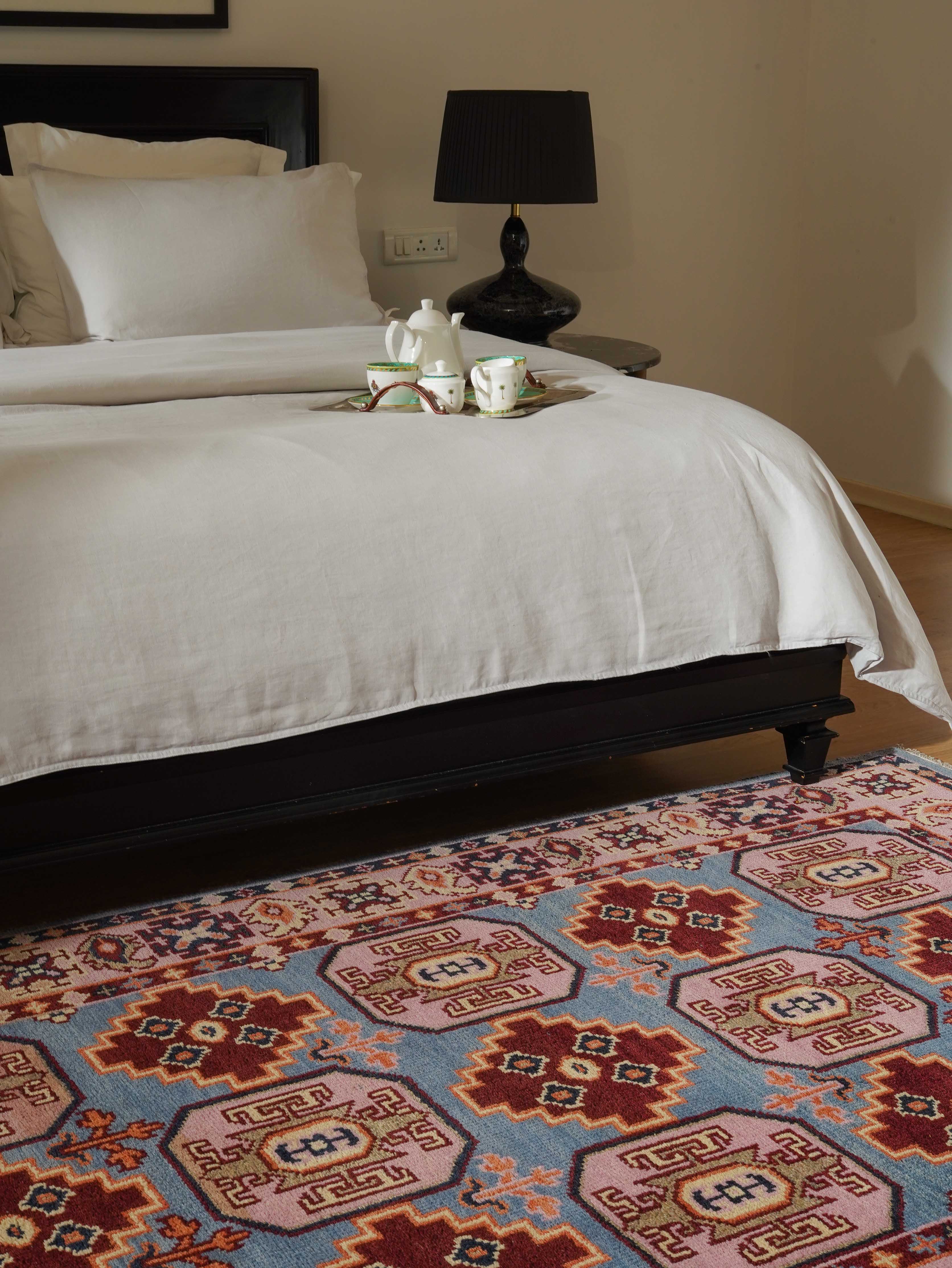 Handmade Baluch Afghan Rug - Authentic Hand-Knotted Wool Carpet for Living Room, Bedroom & Home Decor