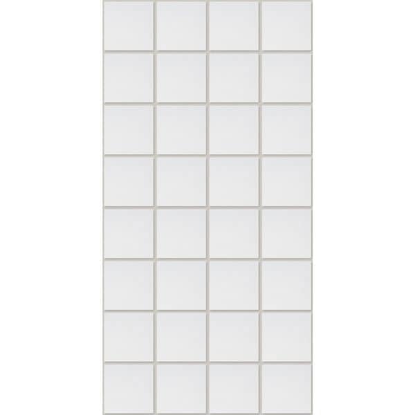 Armstrong 2x2 White Ceiling Tiles - 16 Pack Acoustic Drop Ceiling Panels for Suspended Grid System | Dune 1774 | Soundproof Office, Basement & Commercial Spaces