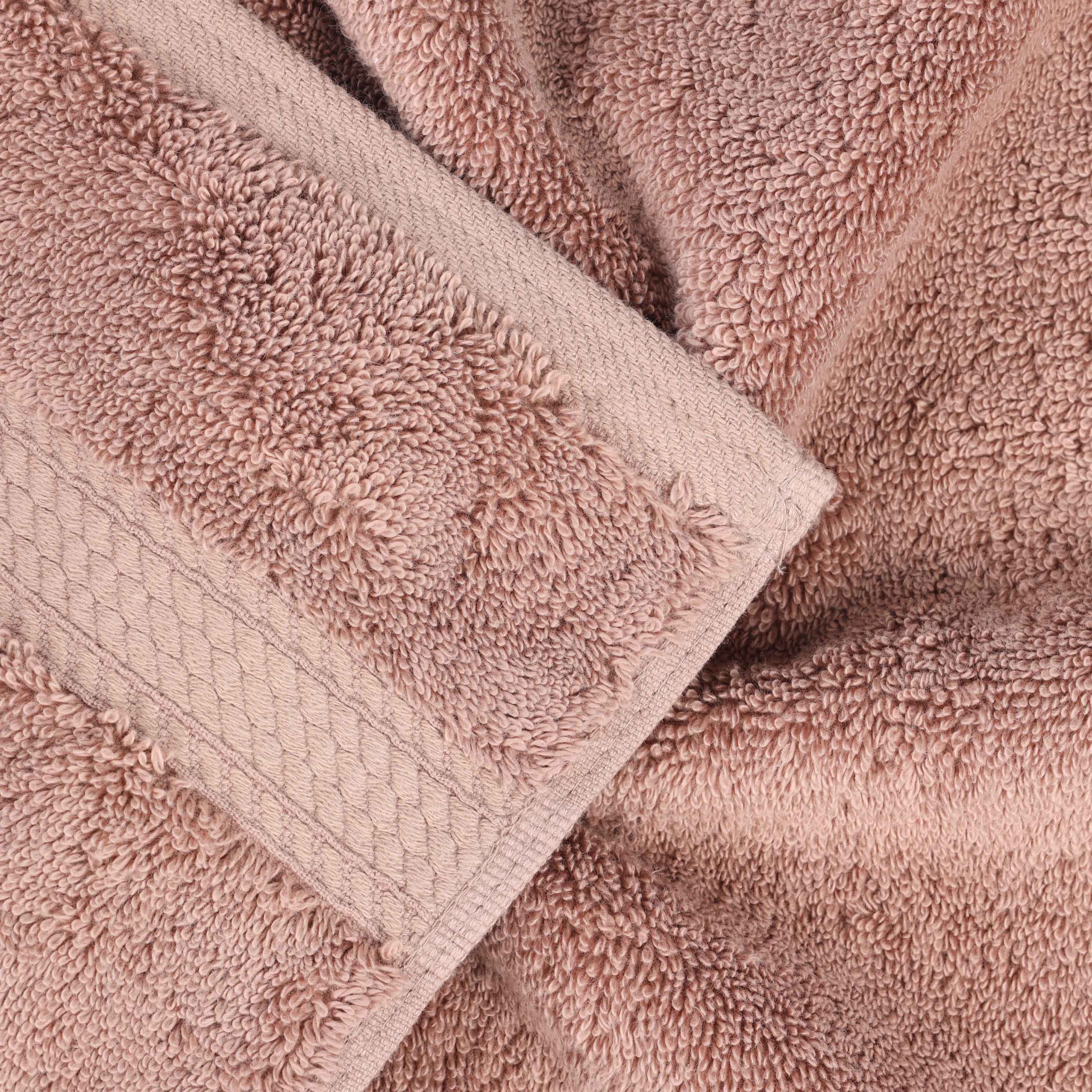 Premium Madison Egyptian Cotton Plush Heavyweight 10-Piece Towel Set - Ultra Soft & Absorbent Bath Towels for Luxury Spa, Hotel & Home Use