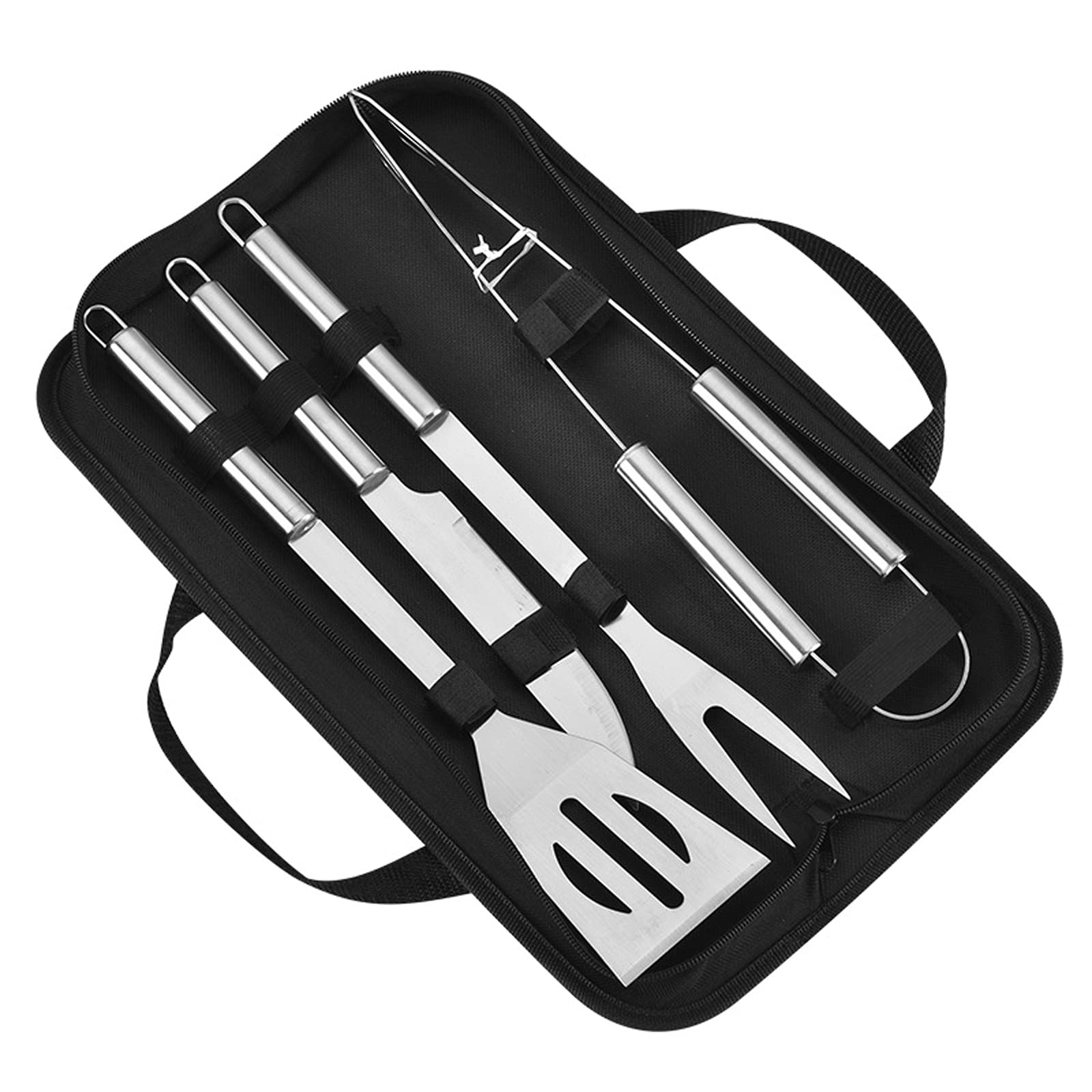 Premium BBQ Tools Set - 18-Piece Stainless Steel Grill Accessories for Outdoor Cooking, Camping & Backyard BBQ - Perfect for Men & Women - Ideal for Grilling, Picnics & Tailgating Parties