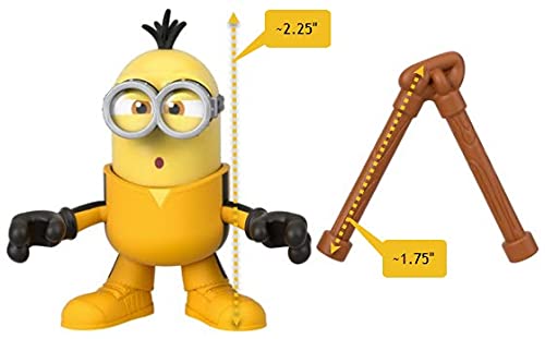 Imaginext Minions The Rise of Gru Surprise Toys by Hammond - Fun Action Figures for Kids Birthday Gifts & Movie Playtime