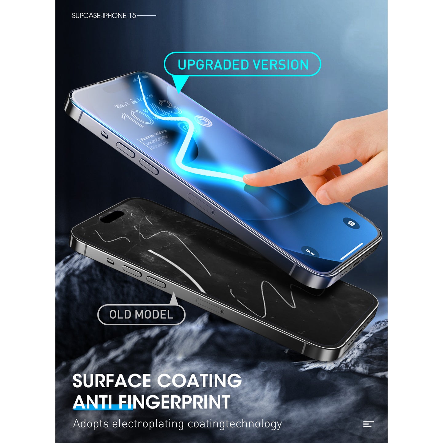 iPhone 15 2.5D Tempered Glass Screen Protector - 9H Hardness, HD Clear, Anti-Scratch, Bubble-Free - Perfect for Everyday Use, Gaming, and Outdoor Activities