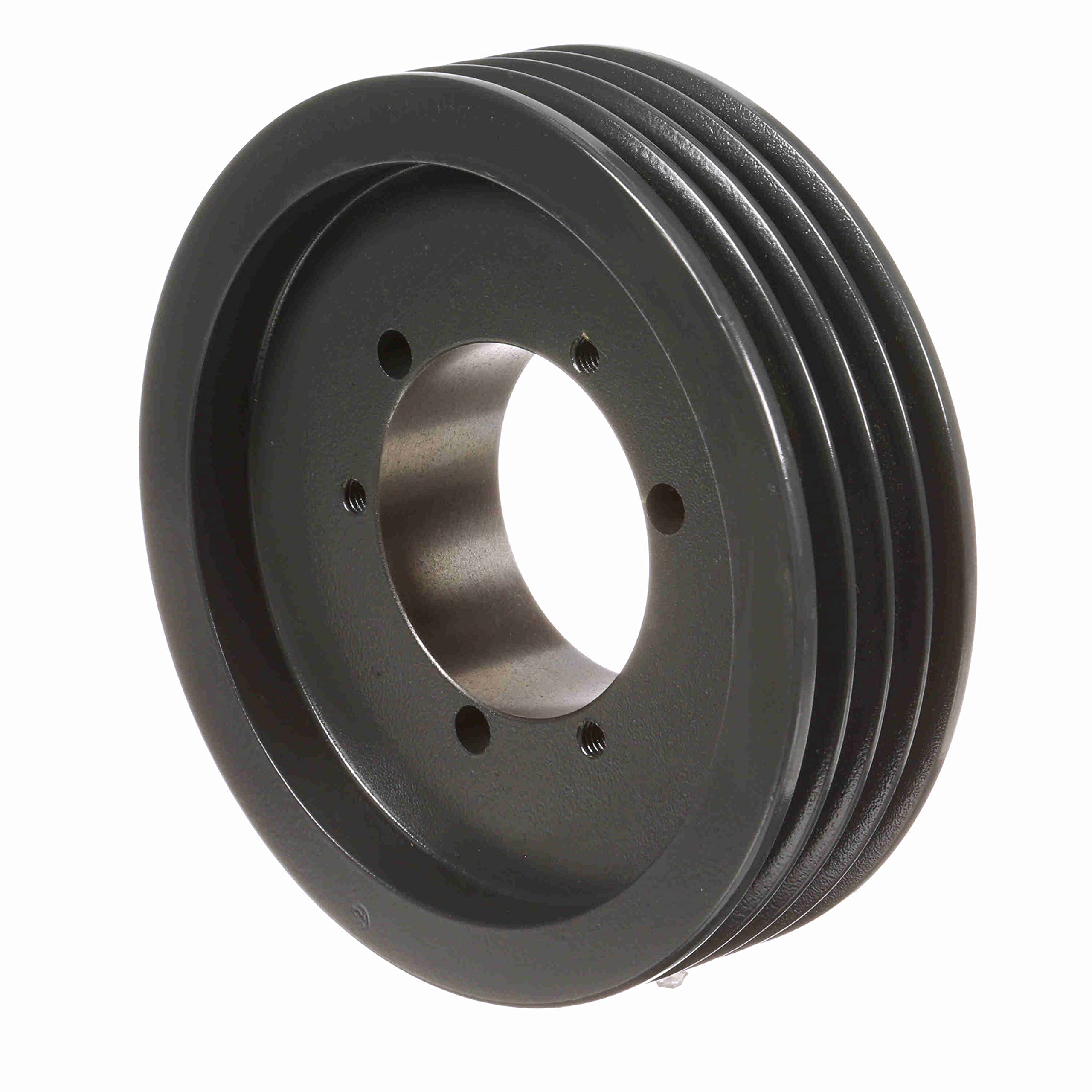 43V690SK Q-D Sheave, Cast Iron 4 Groove Pulley for 3V Belt with SK Bushing - Ideal for Industrial Machinery, HVAC Systems & Power Transmission Applications