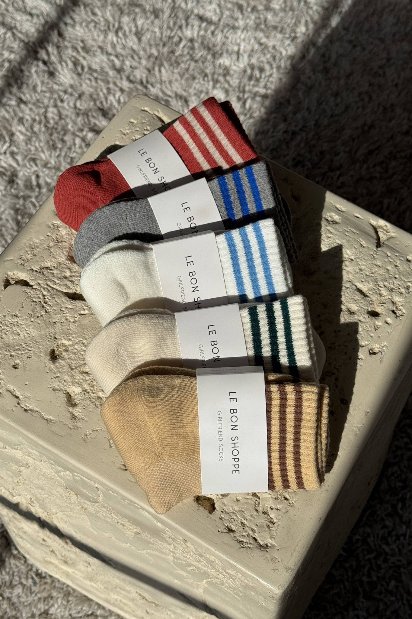 Girlfriend Socks | Iris Pattern Cozy Couple Socks for Women - Perfect Gift for Her, Valentine's Day, Anniversary & Everyday Wear