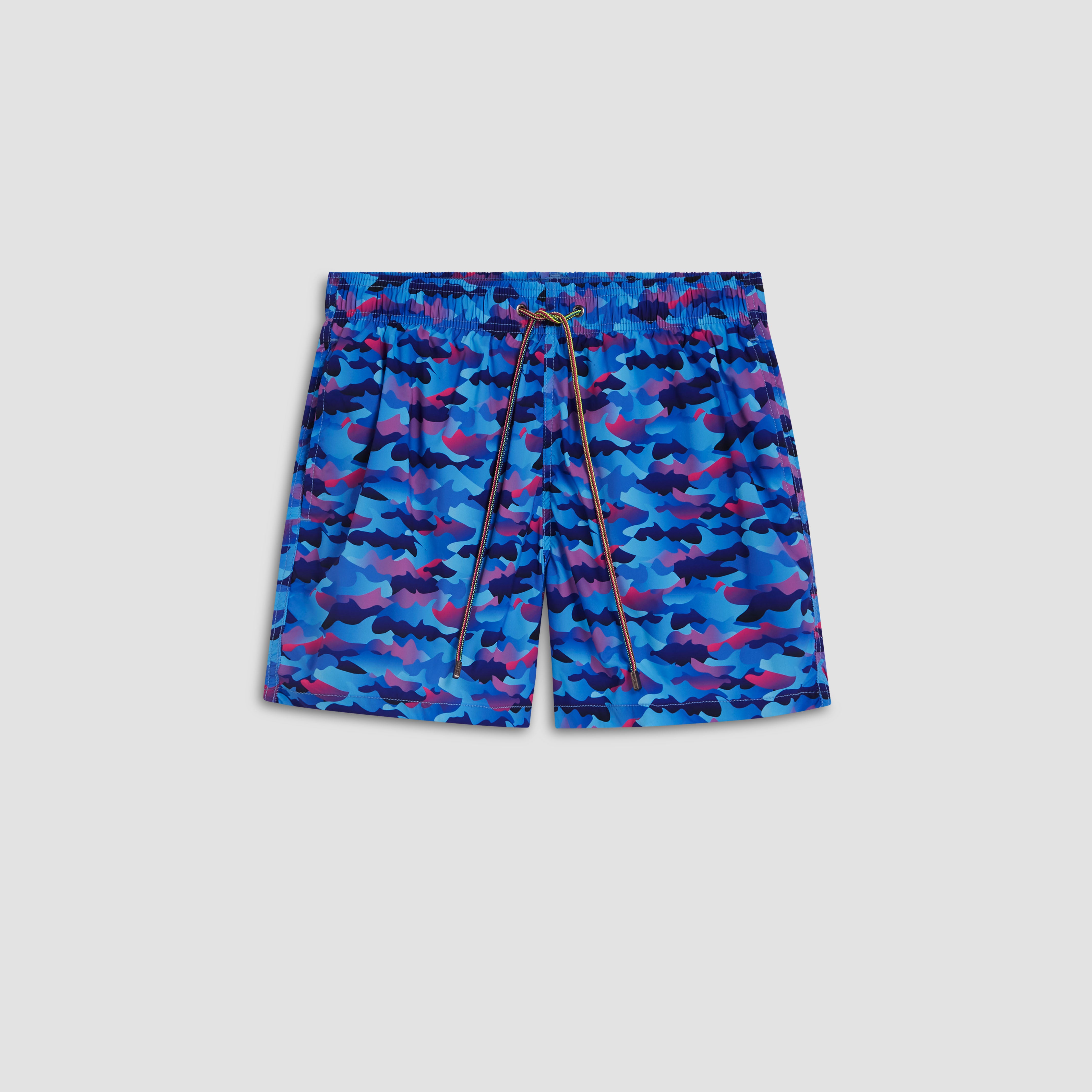 Archer Camouflage Swim Trunks for Men - Quick Dry Beach Shorts with Pockets - Perfect for Swimming, Surfing & Summer Vacations