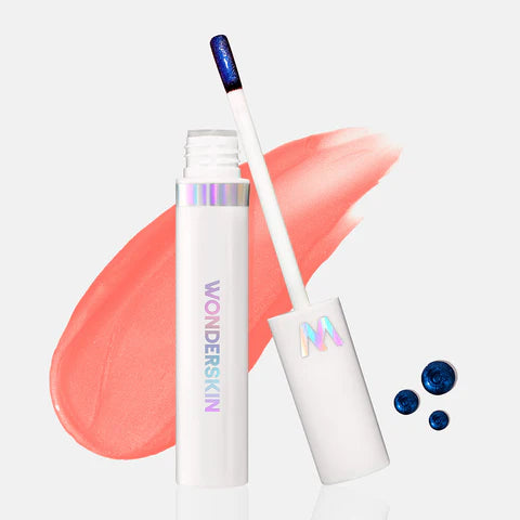 Wonderskin Wonder Blading Lip Stain Mask - Long Lasting Liquid Lip Tint for Natural Lip Color | Perfect for Everyday Wear, Date Night & Special Occasions