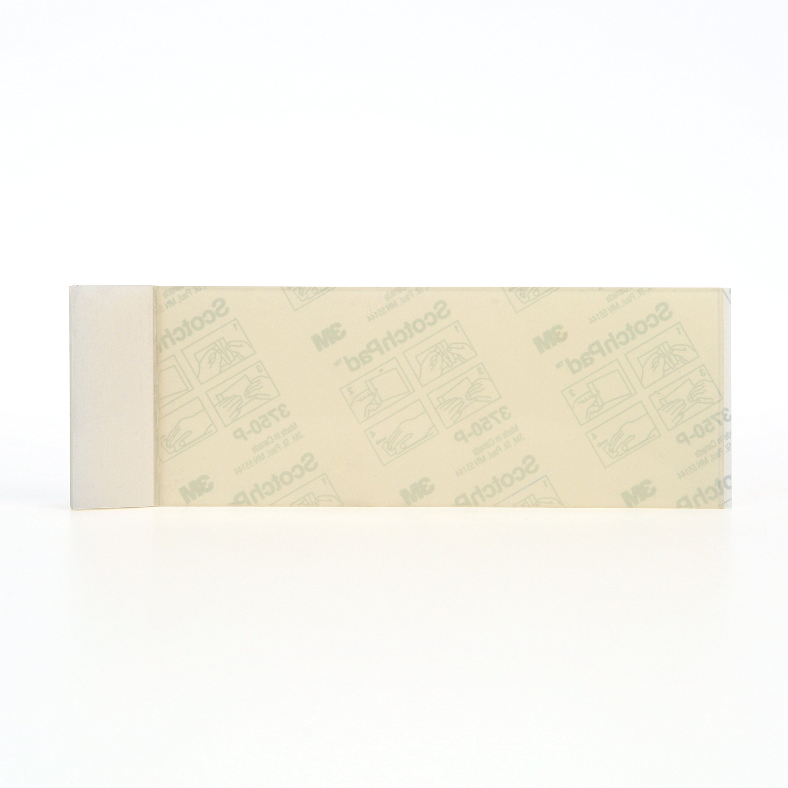 3M ScotchPad Packaging Tape Dispenser 3750P Clear, 2