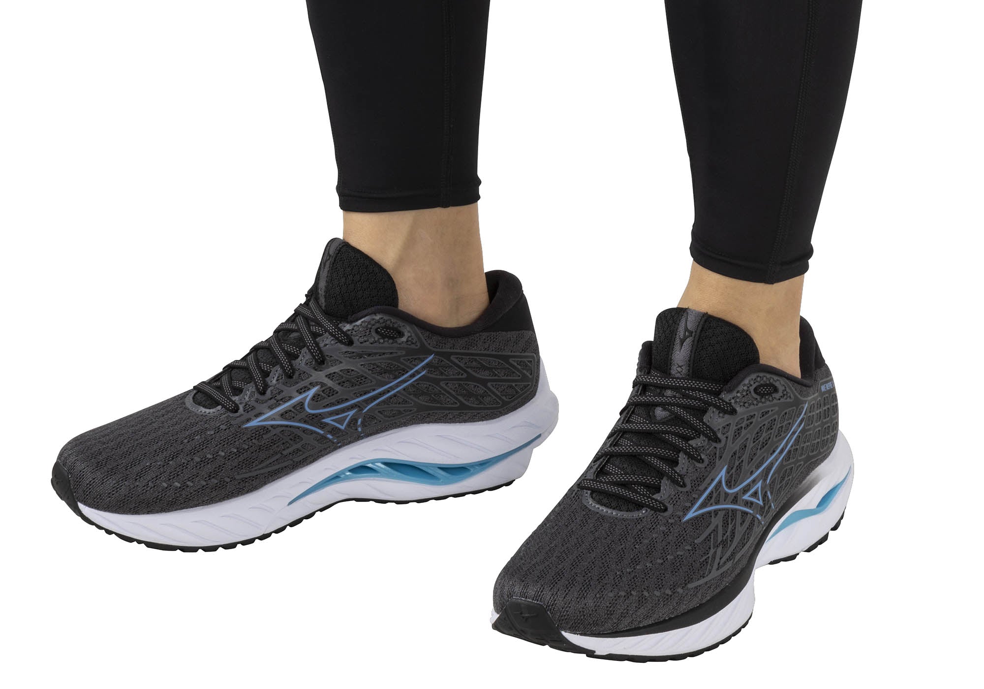 Mizuno Men's Wave Inspire 20 2E Wide Running Shoes - Comfortable Athletic Shoes for Jogging, Training & Daily Wear