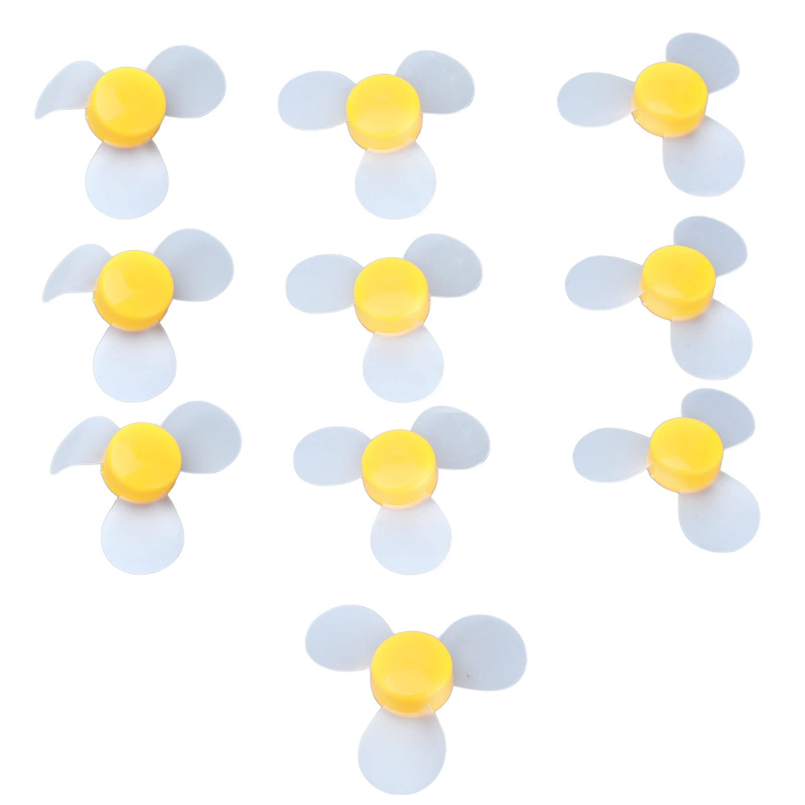 High-Speed 3-Blade Soft Fan Propeller - Strong Wind Mini Fan Blade for Science & Educational Toys, Electronic DIY Projects - Perfect for Classroom Experiments & Kids' STEM Learning Activities