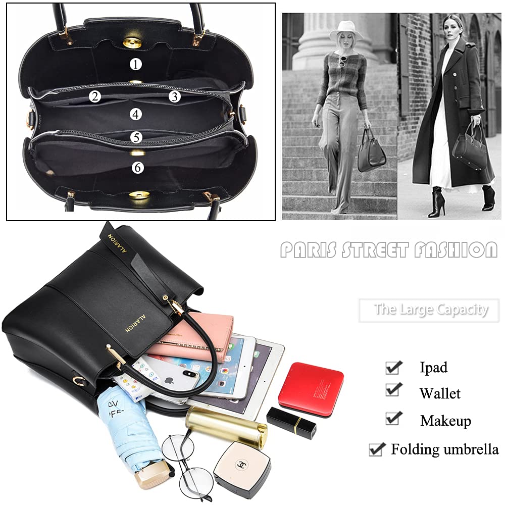ALARION Women's Shoulder Bag - Stylish Satchel Purse for Work & Travel