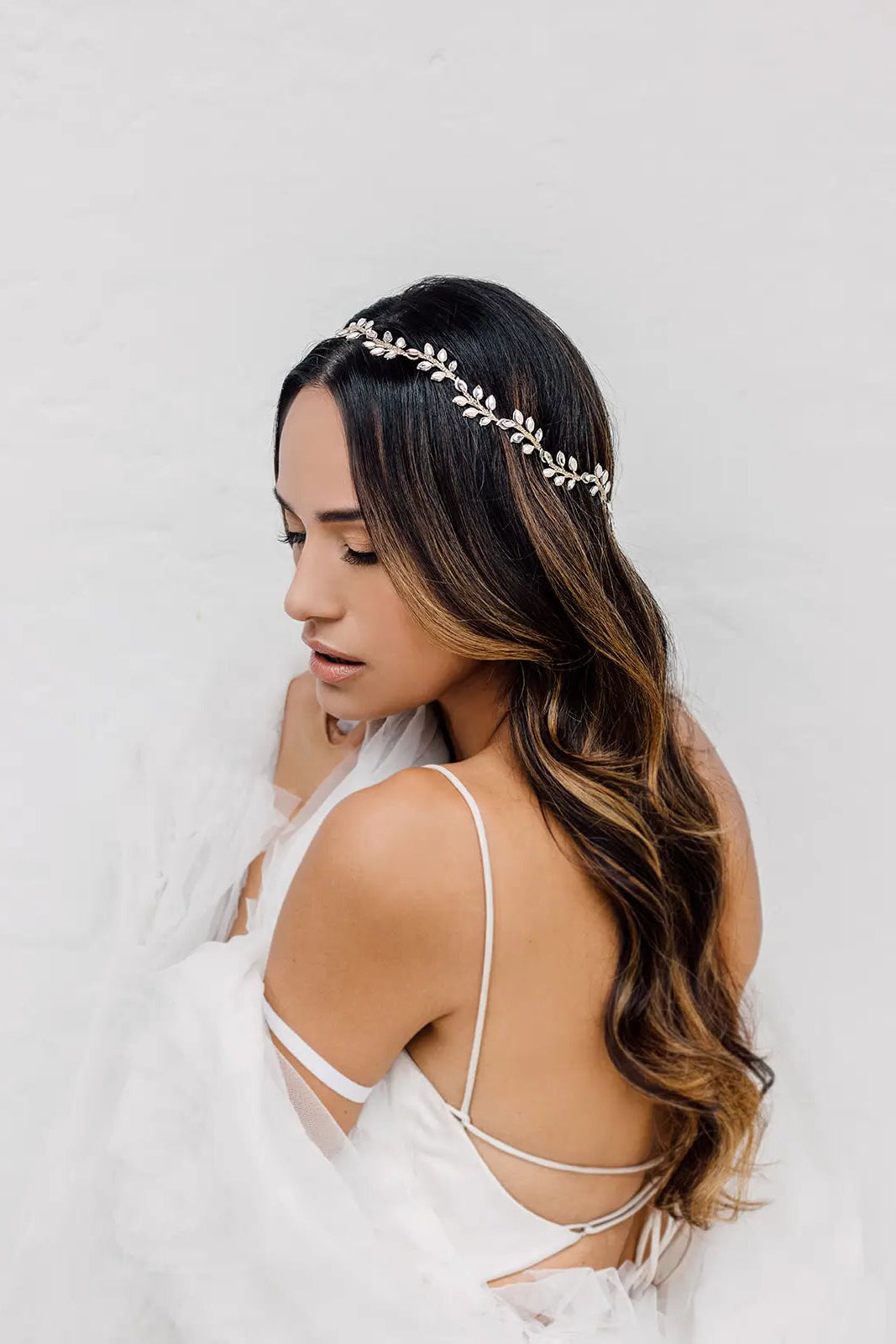 Angelica Halo Headband - Elegant Floral Hair Accessory for Women & Girls | Perfect for Weddings, Parties & Everyday Wear