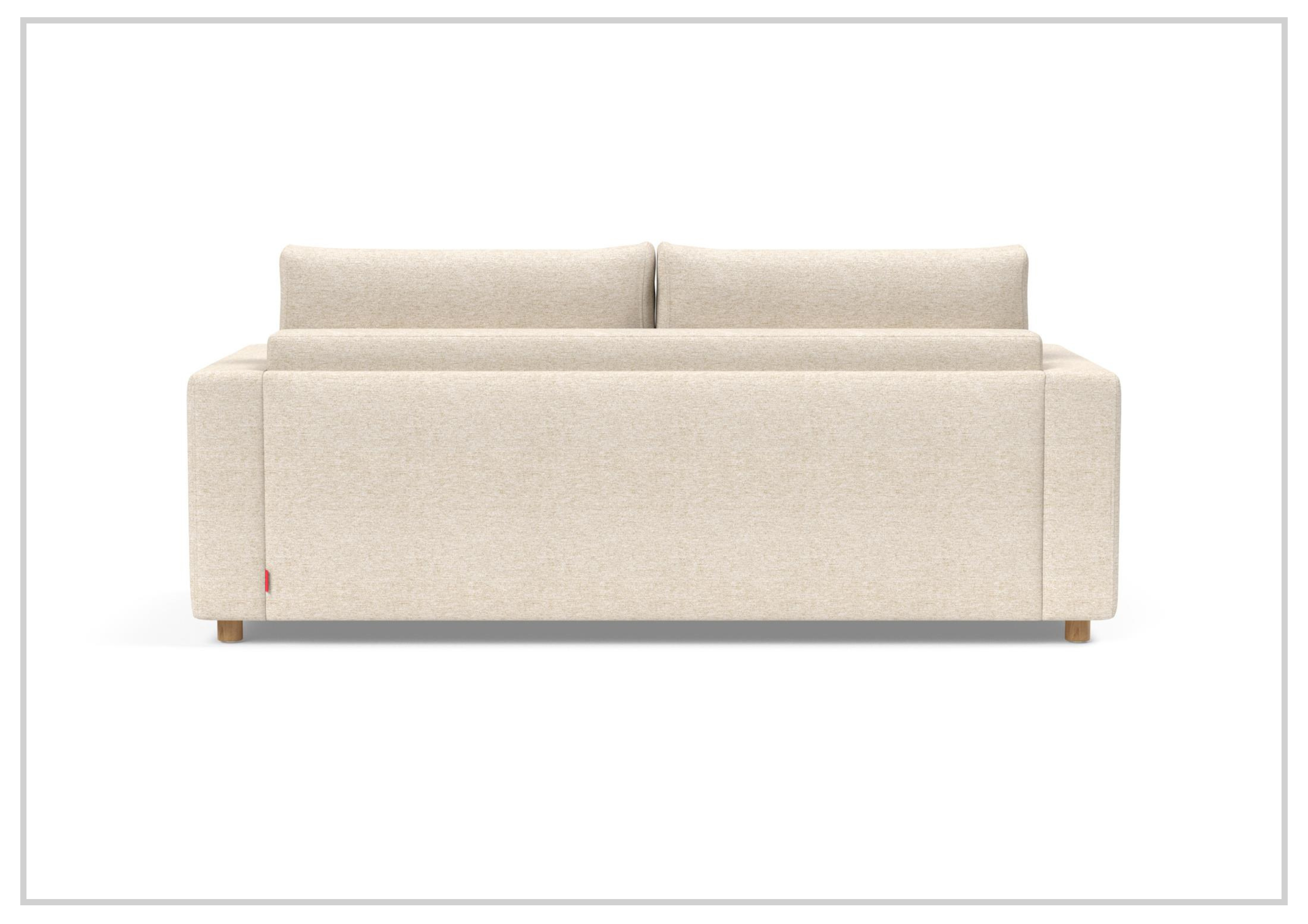 Innovation Living Neah Fabric 2-Seater King Size Sleeper Sofa Bed - Convertible Comfort for Small Spaces & Guest Rooms