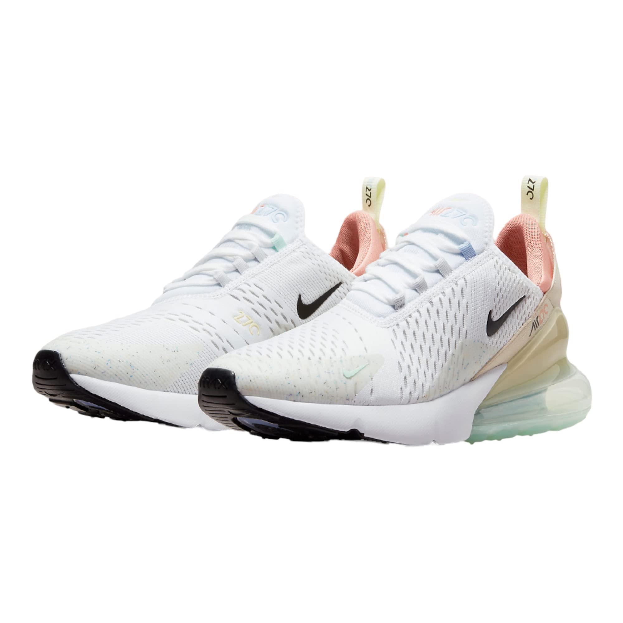 Nike Men's Air Max 270 Sneakers - Khaki/Black-White (FQ8830-247) | Lightweight Running Shoes for Men | Perfect for Gym, Jogging & Casual Wear