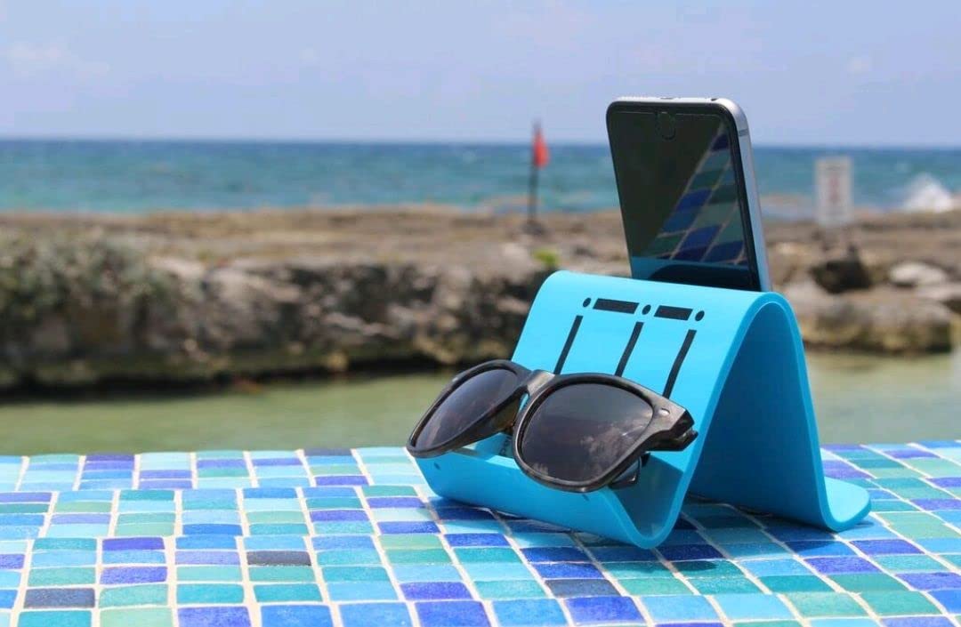 iFLEX Adjustable Cell Phone Stand & Tablet Holder - Flexible Phone Stand for iPhone, iPad, Samsung - Perfect for Video Calls, Watching Movies, Reading Recipes & Hands-Free Use at Home, Office or Kitchen
