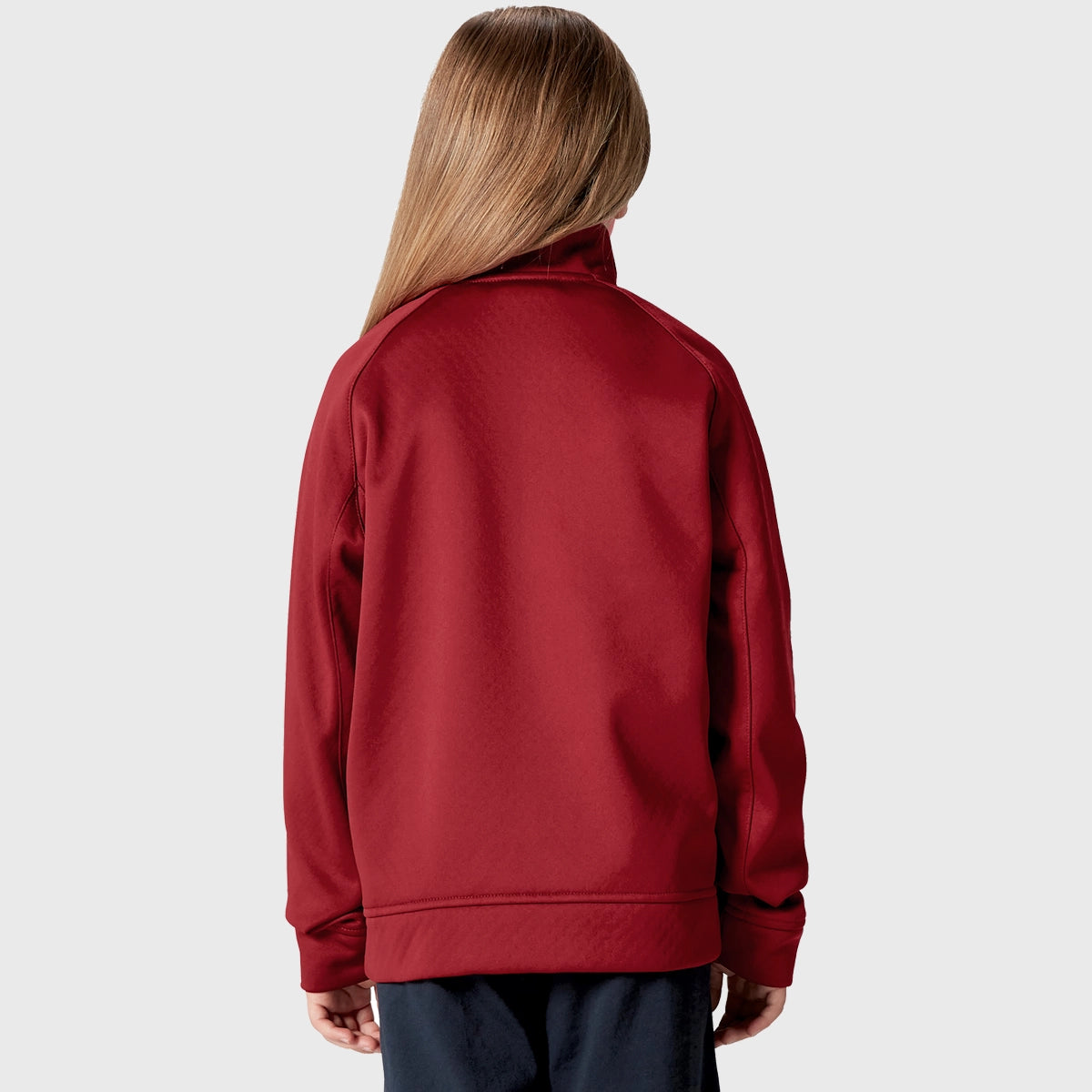 Canterbury British & Irish Lions Kids' 1/4 Zip Fleece Pullover - Red Rugby Training Top for Boys & Girls - Perfect for Sports, School & Outdoor Activities
