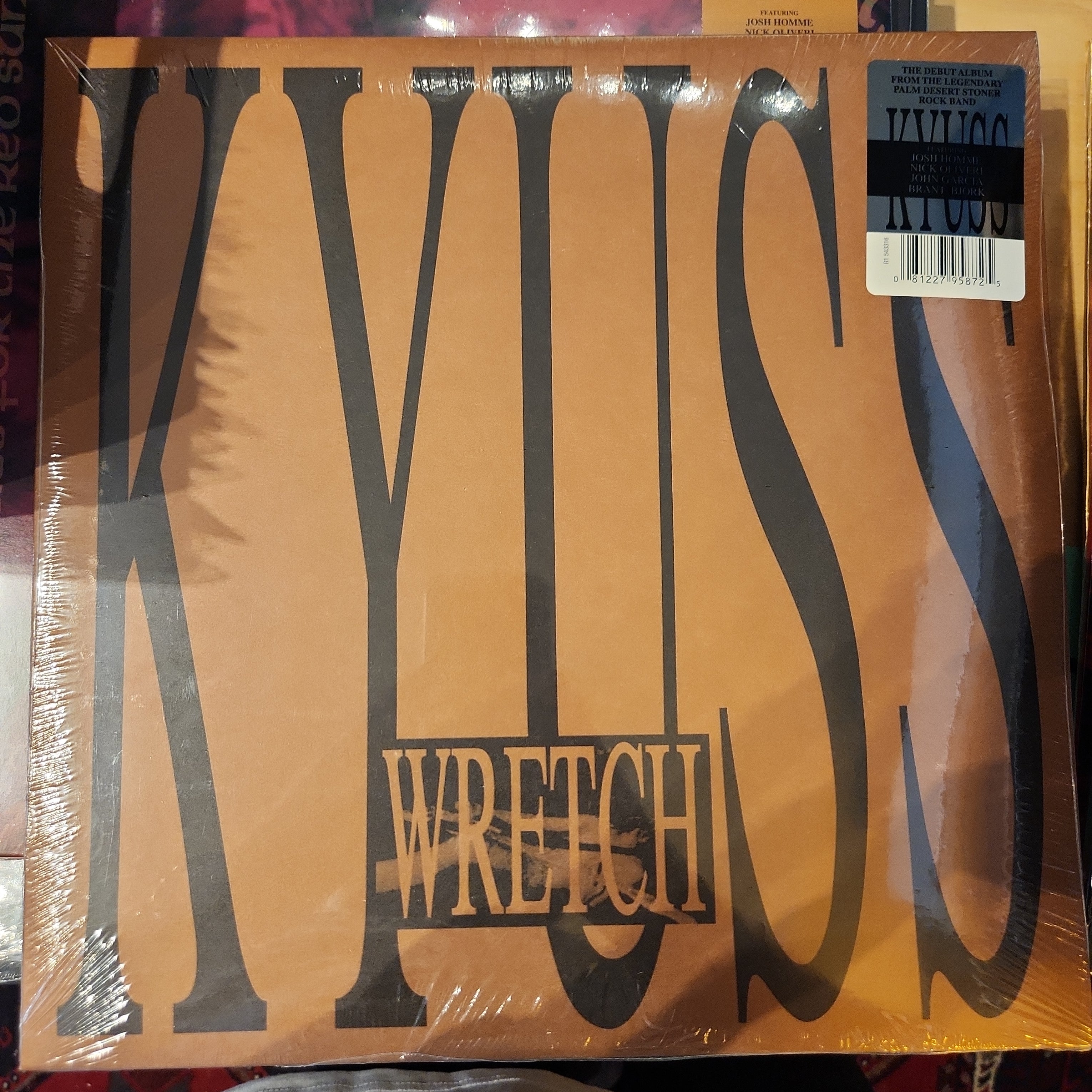 Kyuss Wretch Vinyl LP Record - Classic Rock & Stoner Metal Album for Collectors & Music Lovers - Perfect for Home Listening & Vinyl Collections