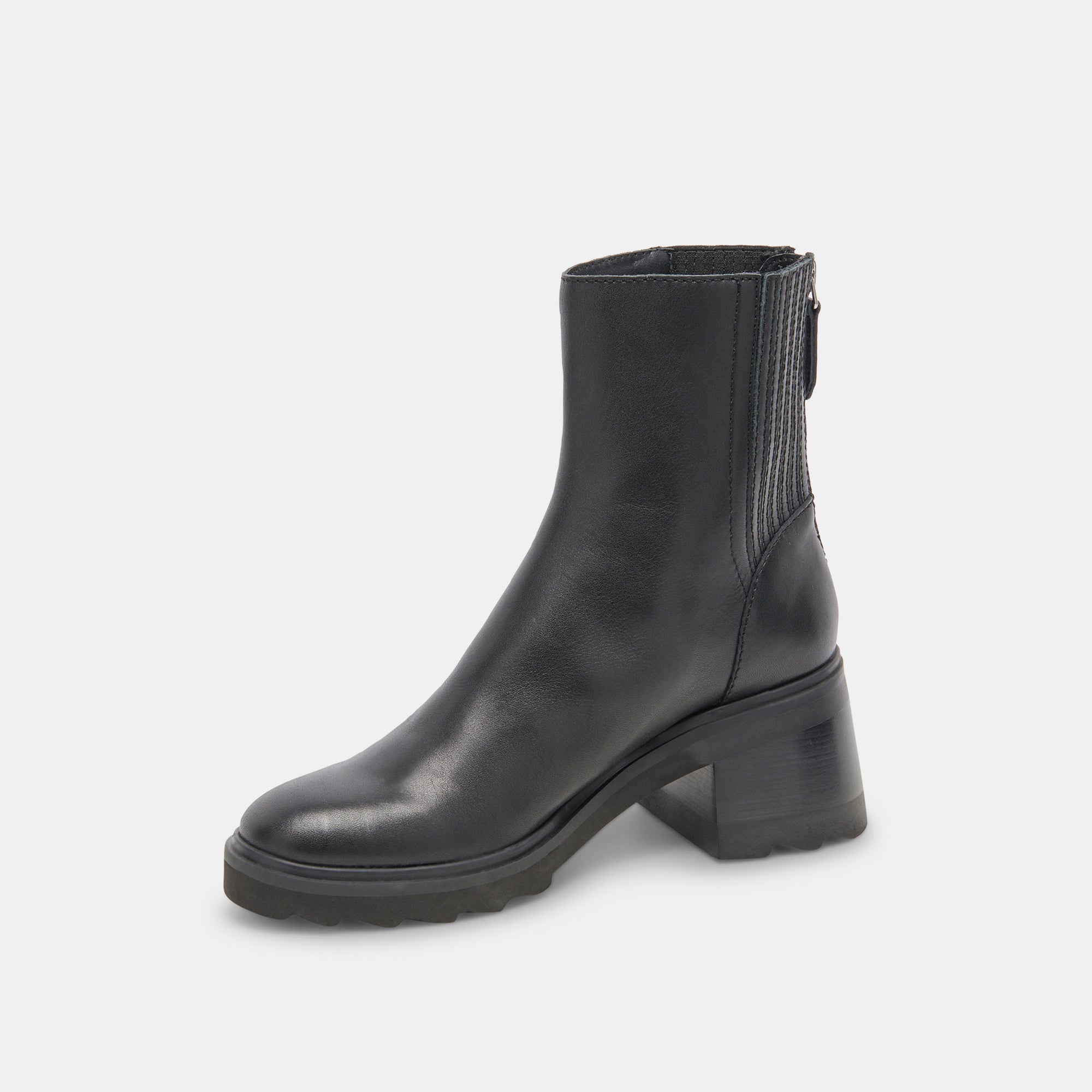 MARTEY H2O Wide Calf Waterproof Black Leather Boots for Women - Comfortable Rain & Snow Boots for Outdoor, Walking, and Winter Wear