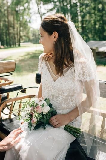 BHLDN Etoile Aurora Wedding Gown - Elegant Lace Bridal Dress for Beach, Garden & Formal Ceremonies