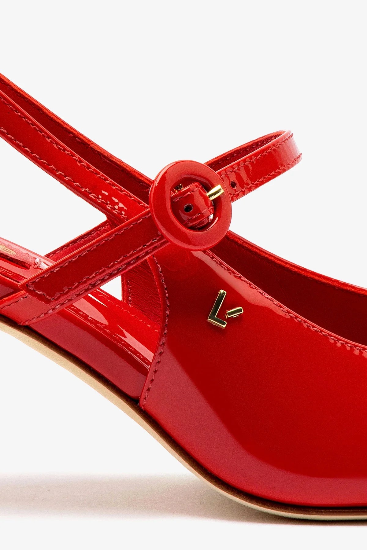 Georgina Women's High Heel Pumps - Scarlet Red Patent Leather Dress Shoes for Women - Perfect for Parties, Weddings & Formal Events