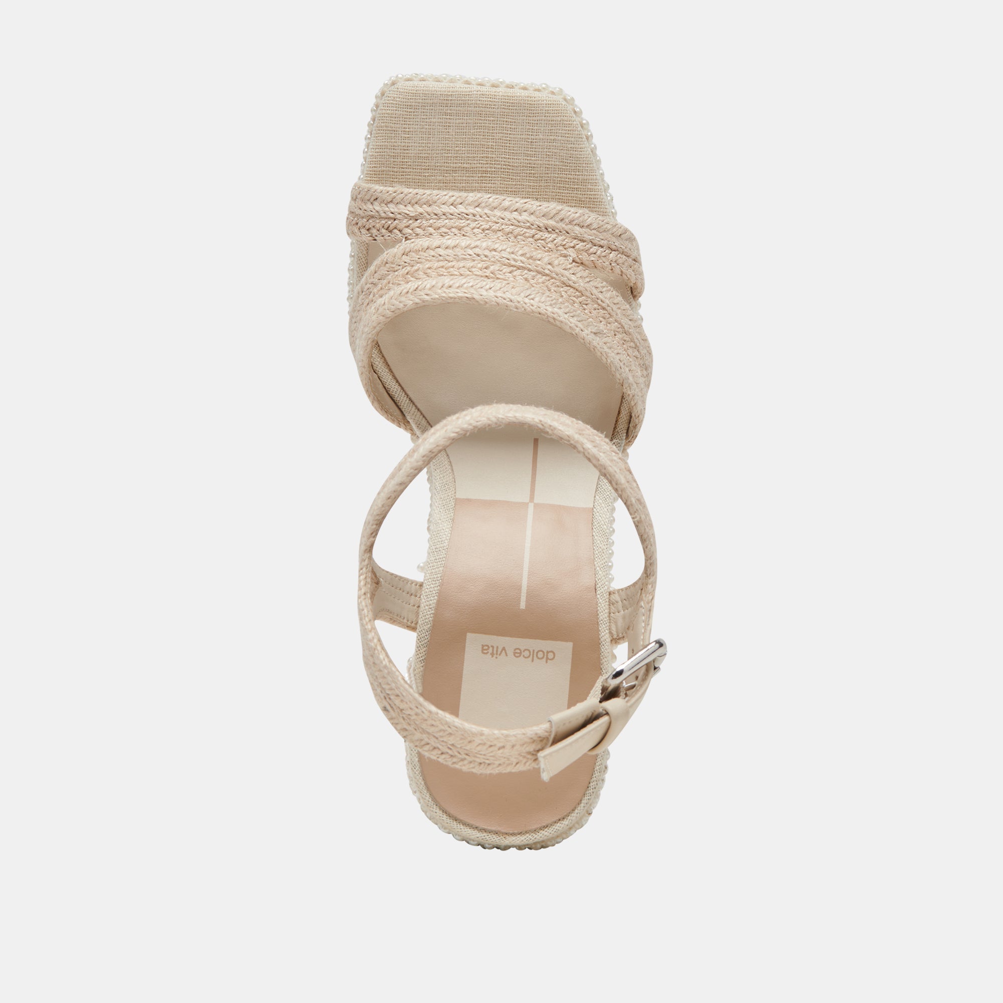 ANIRA Pearl Heels for Women - Elegant Ivory Pearl Embellished High Heels | Perfect for Weddings, Parties & Special Occasions