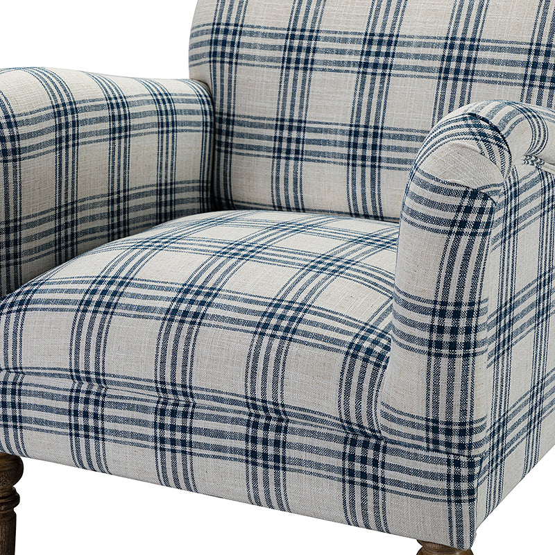 Sadie Upholstered Armchair with Side Table - 2 Piece Living Room Furniture Set for Small Spaces, Apartments & Cozy Reading Nooks