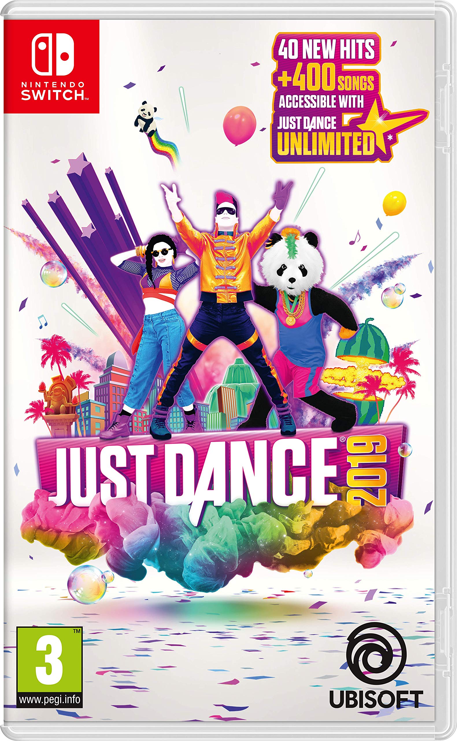 Just Dance 2019 for Nintendo Switch - Fun Dance Game with 40+ Hit Songs - Perfect for Parties, Family Game Night & Fitness Workouts