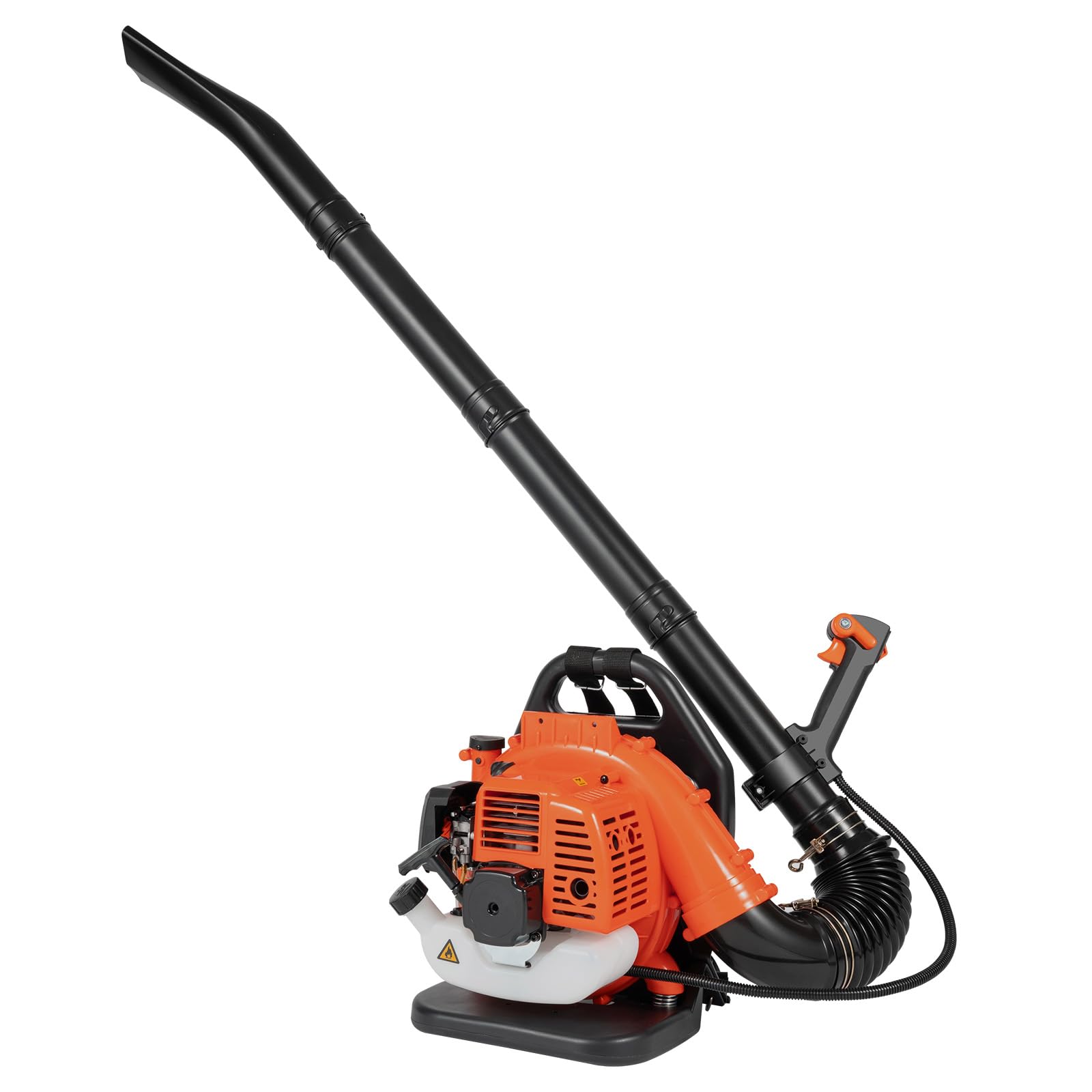 42.7cc 2-Stroke Gas Backpack Leaf Blower - Professional Grade with Horizontal Handle for Yard Cleaning, Snow Removal & Landscaping | Lightweight & Powerful Backpack Blower for Homeowners and Professionals