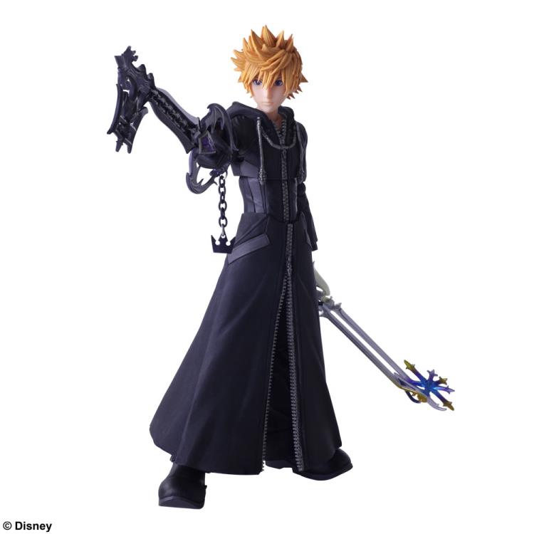 Bring Arts Roxas Action Figure - Kingdom Hearts III by Square Enix - Collectible Anime Character Model for Display & Gaming Fans