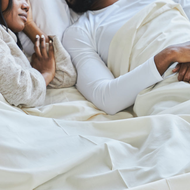 Premium Organic Cotton Deep Pocket Sheets - Queen Size, 400 Thread Count, Breathable & Hypoallergenic - Perfect for Cozy Bedrooms, Guest Rooms & Airbnb Rentals