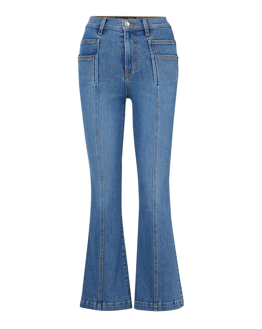 Carson Kick Flare Jeans for Women - High Waist Stretch Denim Pants, Vintage Retro Style - Perfect for Casual Outfits, Date Nights & Weekend Getaways