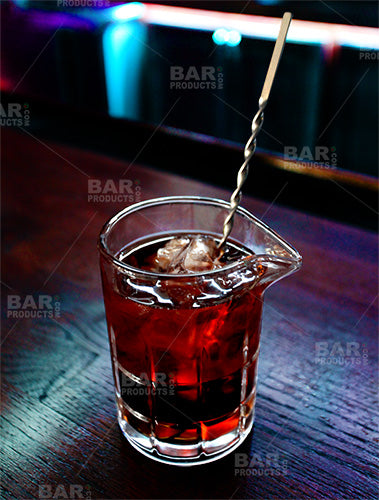 BarConic® 15oz (444ml) Small Ice Block Mixing Glass - Perfect for Cocktails, Whiskey, and Craft Beverages at Home Bars & Parties