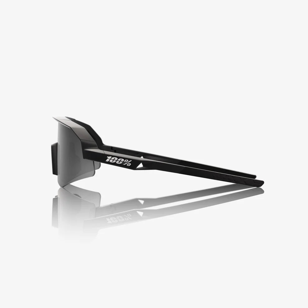100% UV Protection Sunglasses for Youth - SLENDALE Matte Black Frame with Smoke Lens - Perfect for Outdoor Sports, Beach & Driving