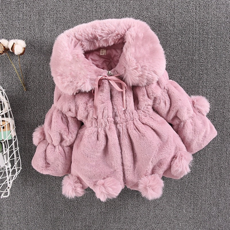 Snow Angel Princess Coat - Winter Warm Kids Puffer Jacket for Girls, Waterproof & Windproof, Perfect for Snow Play & Outdoor Adventures