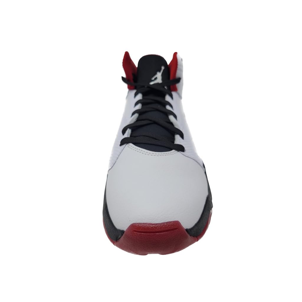 Jordan AR4430-106 Men's Basketball Shoes - Lift Off White/Black-Red - Size 7.5 D(M) US - High-Performance Sneakers for Court Play & Street Style