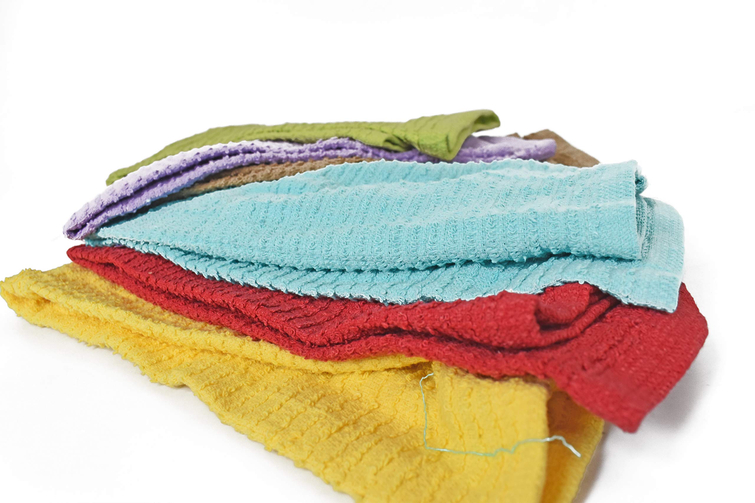 4-Pack Yellow Kitchen Towels - Multipurpose & Easy Care for Cooking & Cleaning