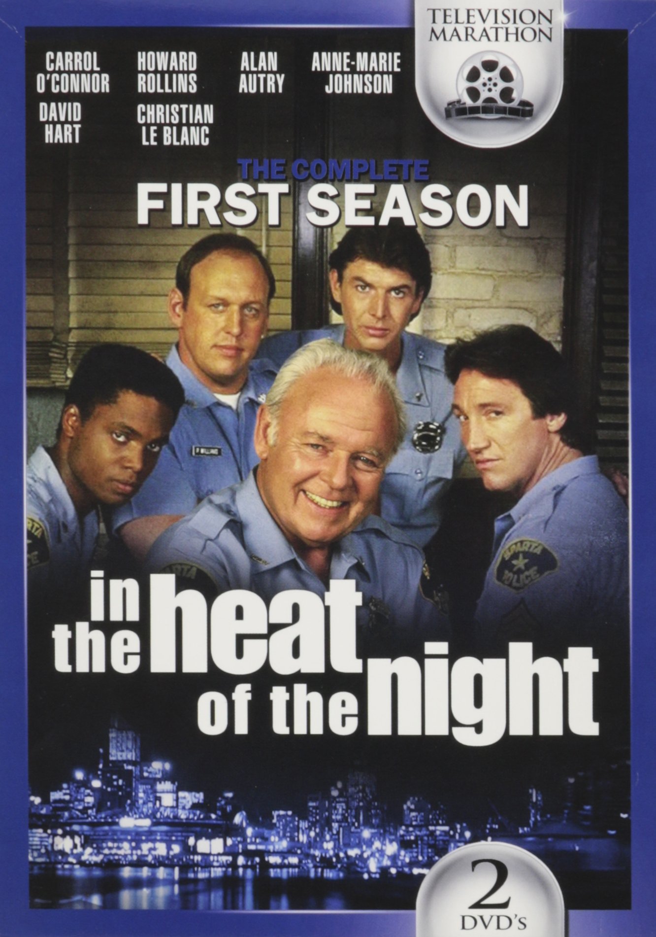 In The Heat of the Night: Complete Season 1 DVD | Classic Crime Drama TV Series | Perfect for Mystery Lovers & Nostalgic Viewing