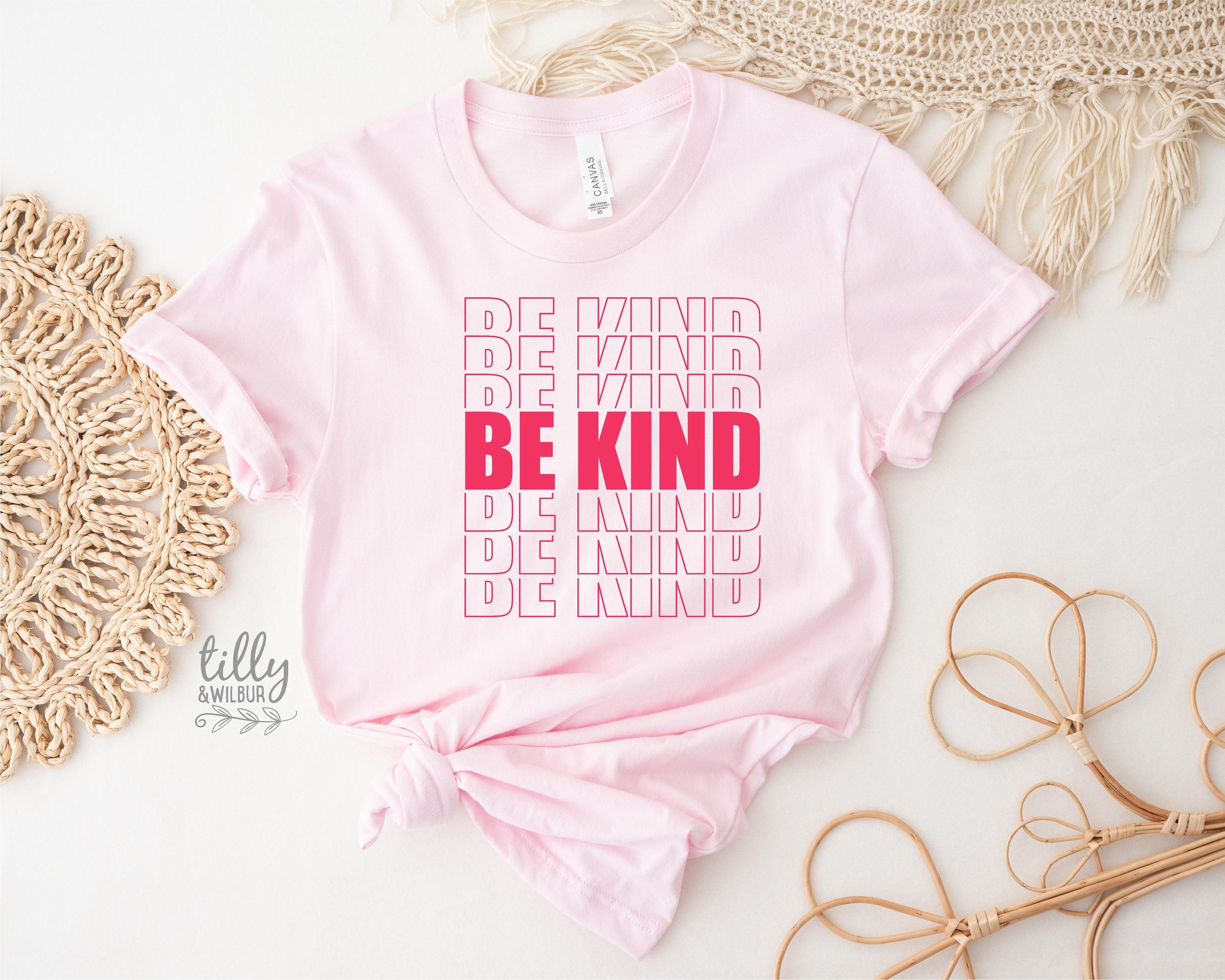 Be Kind Women's T-Shirt - Soft Cotton Tee for Casual Wear & Everyday Comfort - Perfect for Work, Outings & Relaxing
