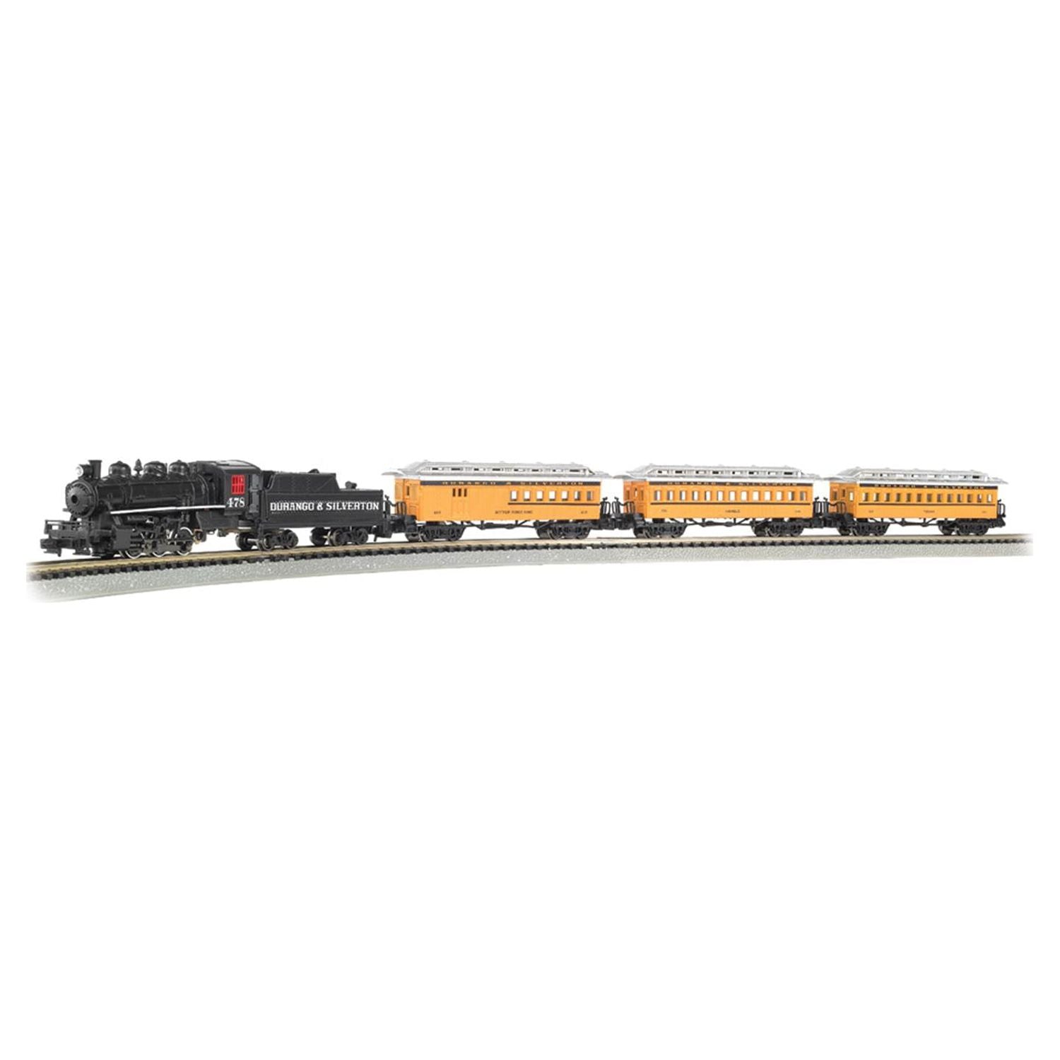 Bachmann Trains Durango & Silverton N Scale Electric Train Set - Perfect for Model Train Enthusiasts & Collectors - Great for Home Layouts & Displays
