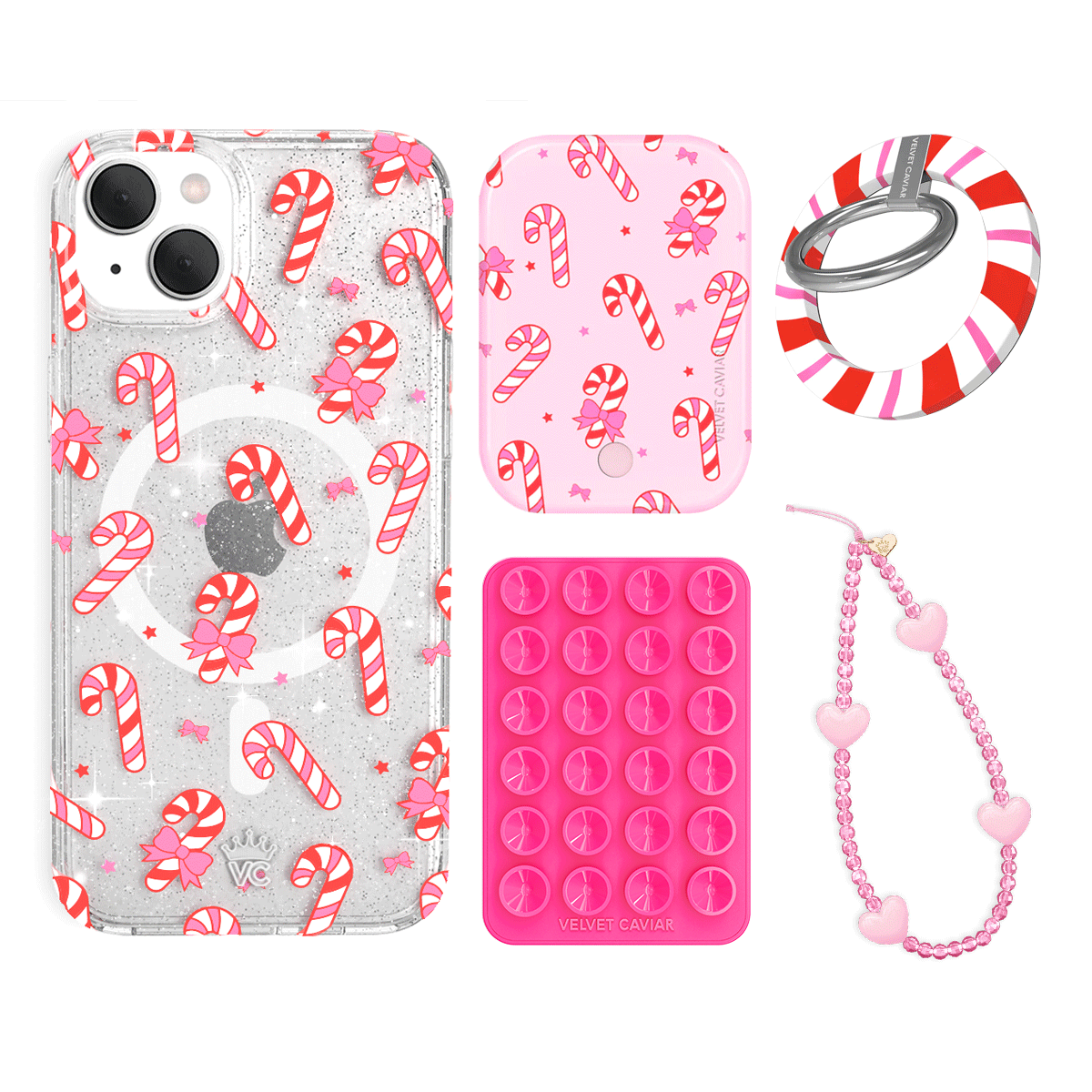 Peppermint Princess iPhone Case with Grip - Anti-Slip Protective Phone Cover for iPhone 13/14/15 Pro Max - Cute Mint Green Aesthetic Design for Women & Girls - Perfect for Work, Gym, and Everyday Use