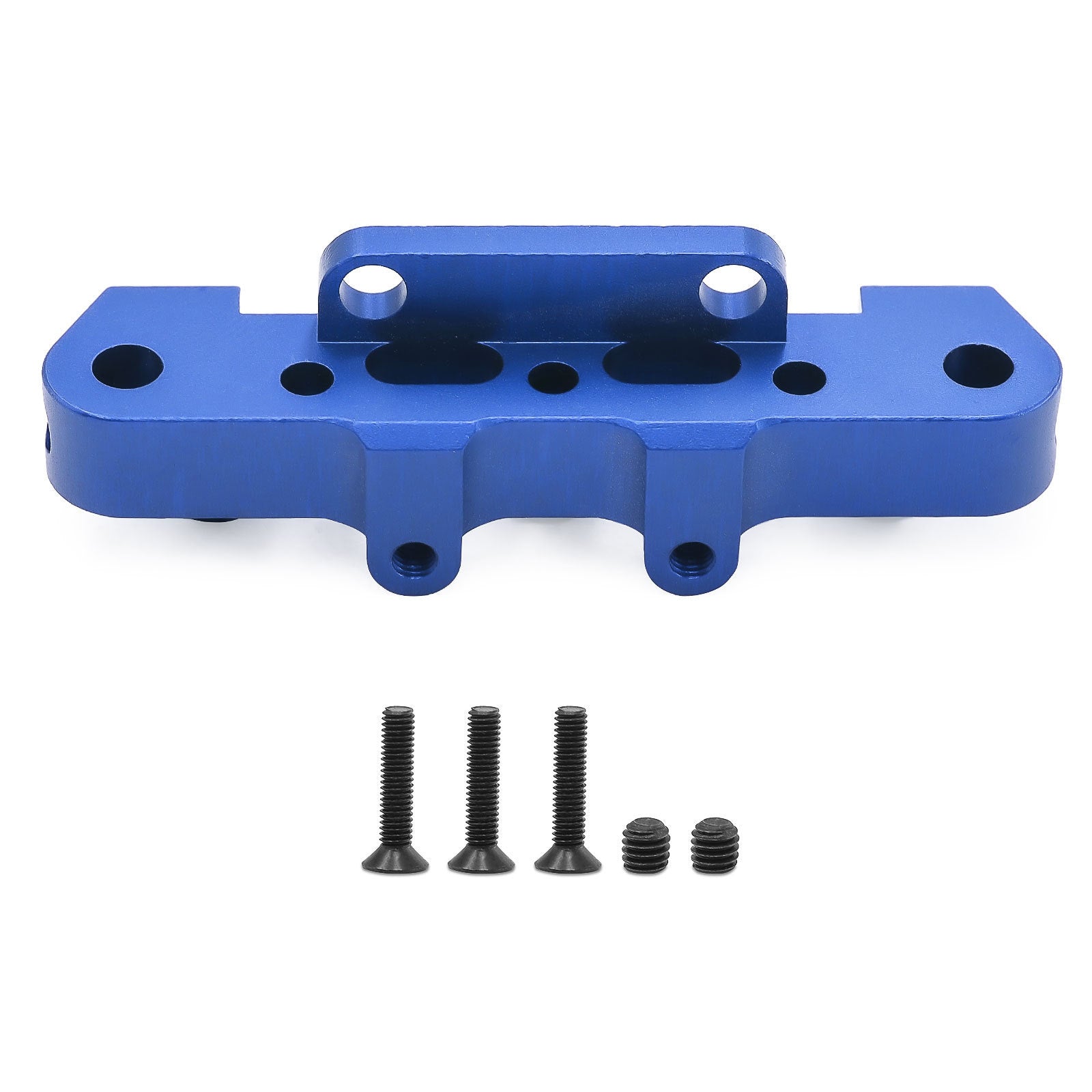 ARRMA 1/8 Scale Kraton Outcast Talion Typhon RC Car Aluminum Front Bumper Mount W246 - Durable Upgrade Part for Off-Road Bashing & Racing