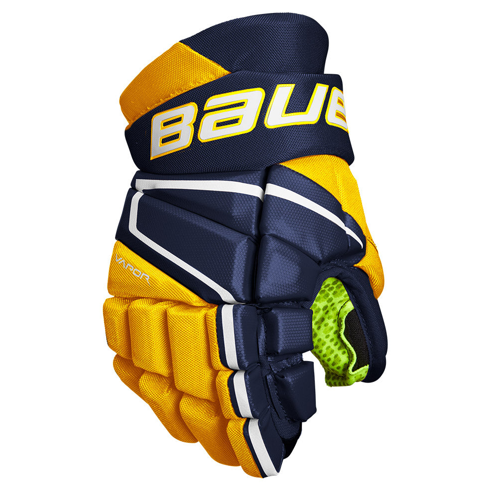 Bauer Vapor 3X Junior Ice Hockey Gloves - Youth Hockey Gear for Practice & Games - Protective Hockey Equipment for Kids & Teens