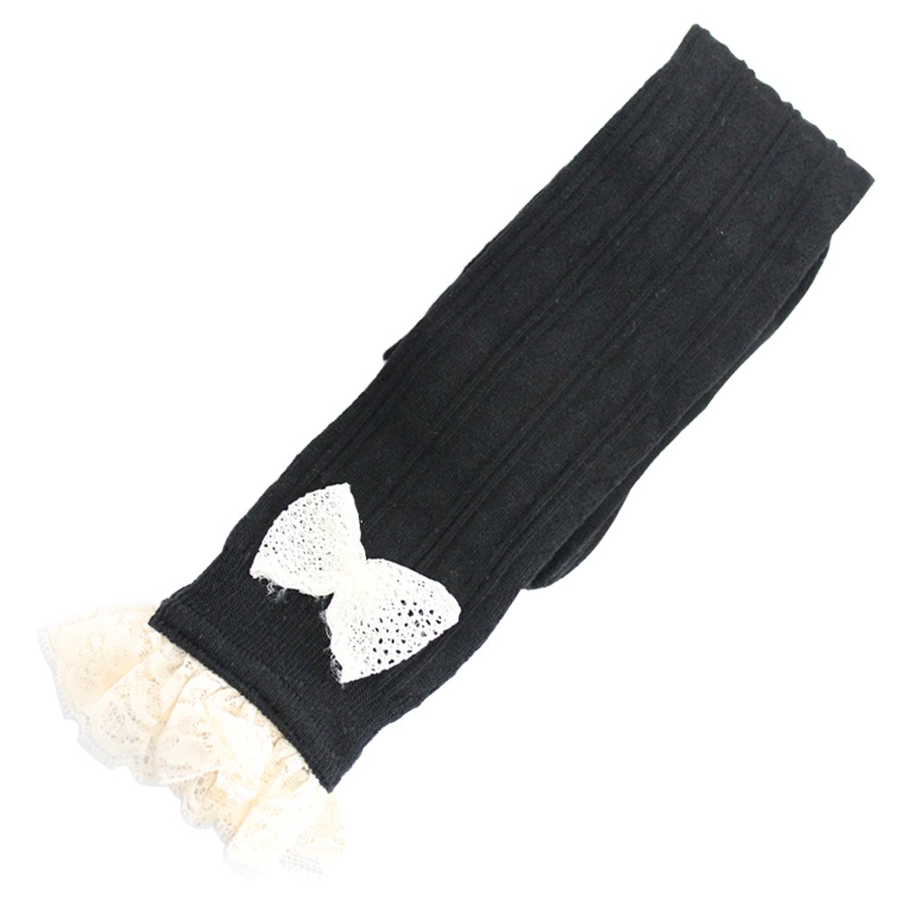 Women's Fashion Crochet Bow Long Socks - Elegant Lace Ankle Socks for Casual Wear, Party Outfits & Gift Ideas